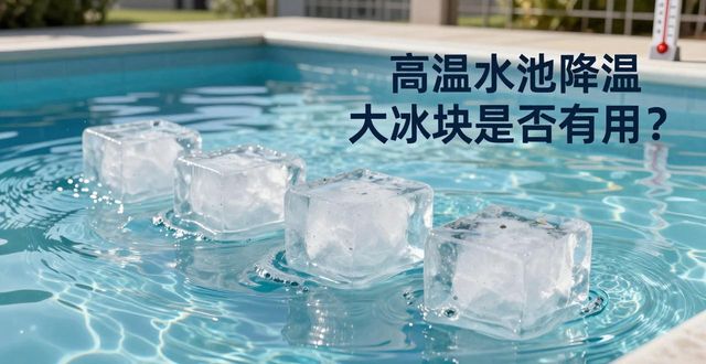 成都锦江区高温水池降温大冰块，到底管不管用？
